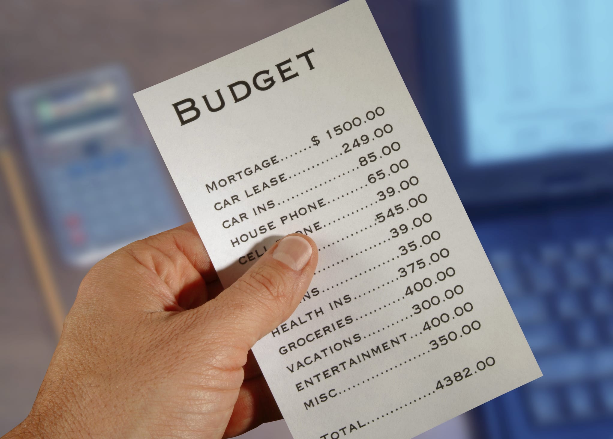 10 Ways to Create and Live on a Budget